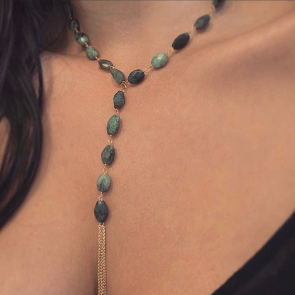 Emerald necklace